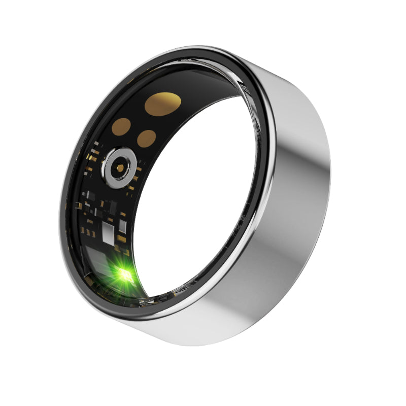 LOFU R11M Smart Ring - Bluetooth 5.0 Health Tracker Ring - Silver