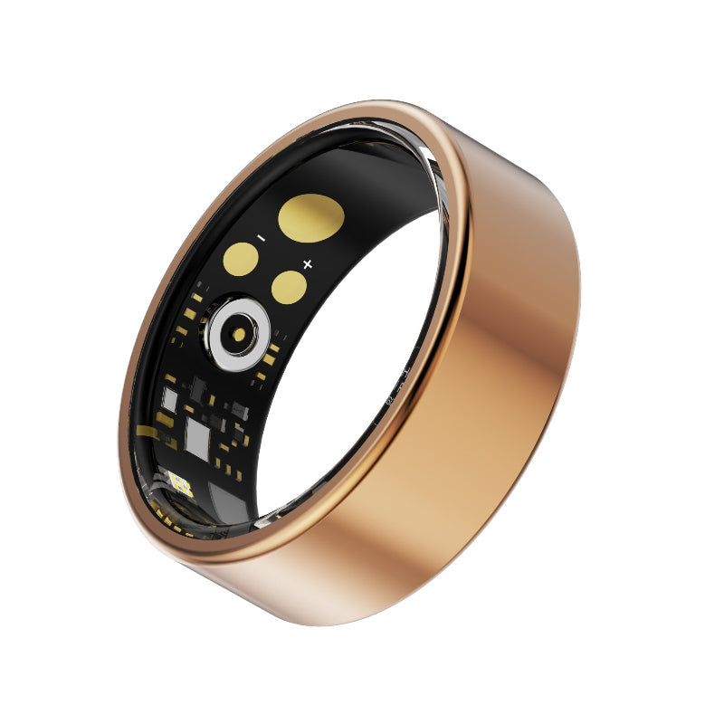 LOFU R11M Smart Ring - Bluetooth 5.0 Health Tracker Ring - Rose Gold